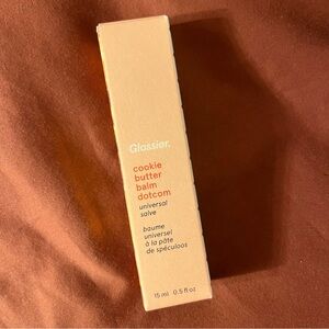 Glossier NEW cookie butter balm dot com